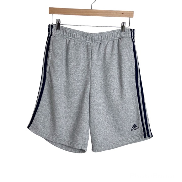 adidas Shorts Adidas Mens Trefoil Athletic Shorts Large Gray Poshmark